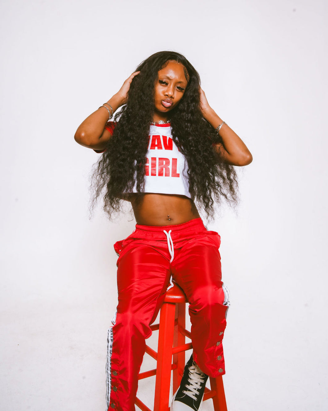 WAVY GIRL BABY TEE